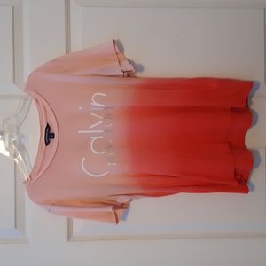 CALVIN KLEIN JEANS T-Shirt brand pink LG